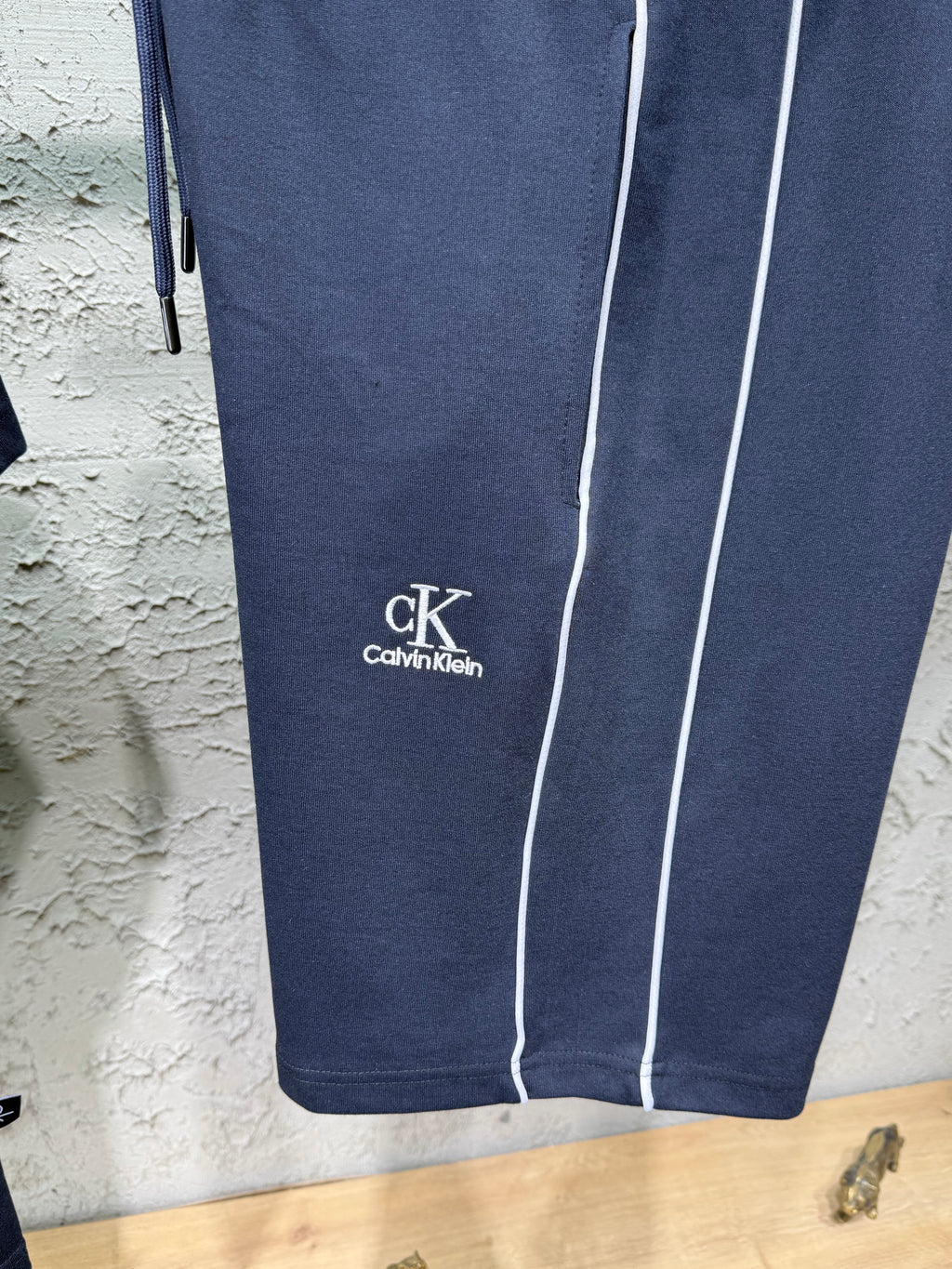 Calvin Klein Lacivert T-shirt & Şort Takımı