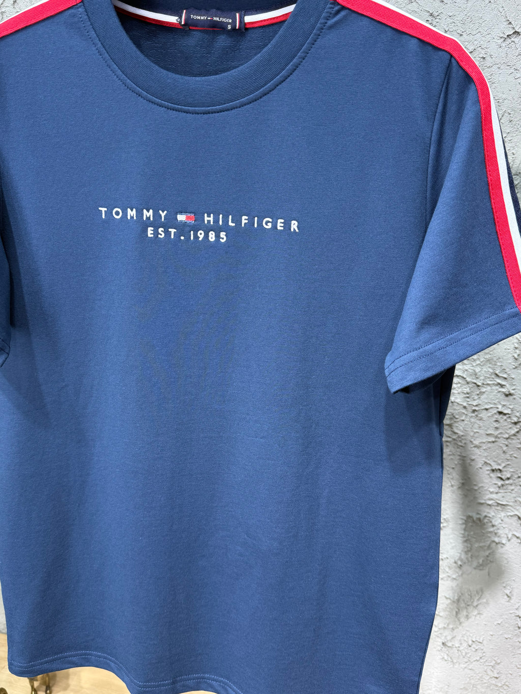Tommy Hilfiger Erkek Nakış Logo Detaylı Lacivert Eşofman Takımı