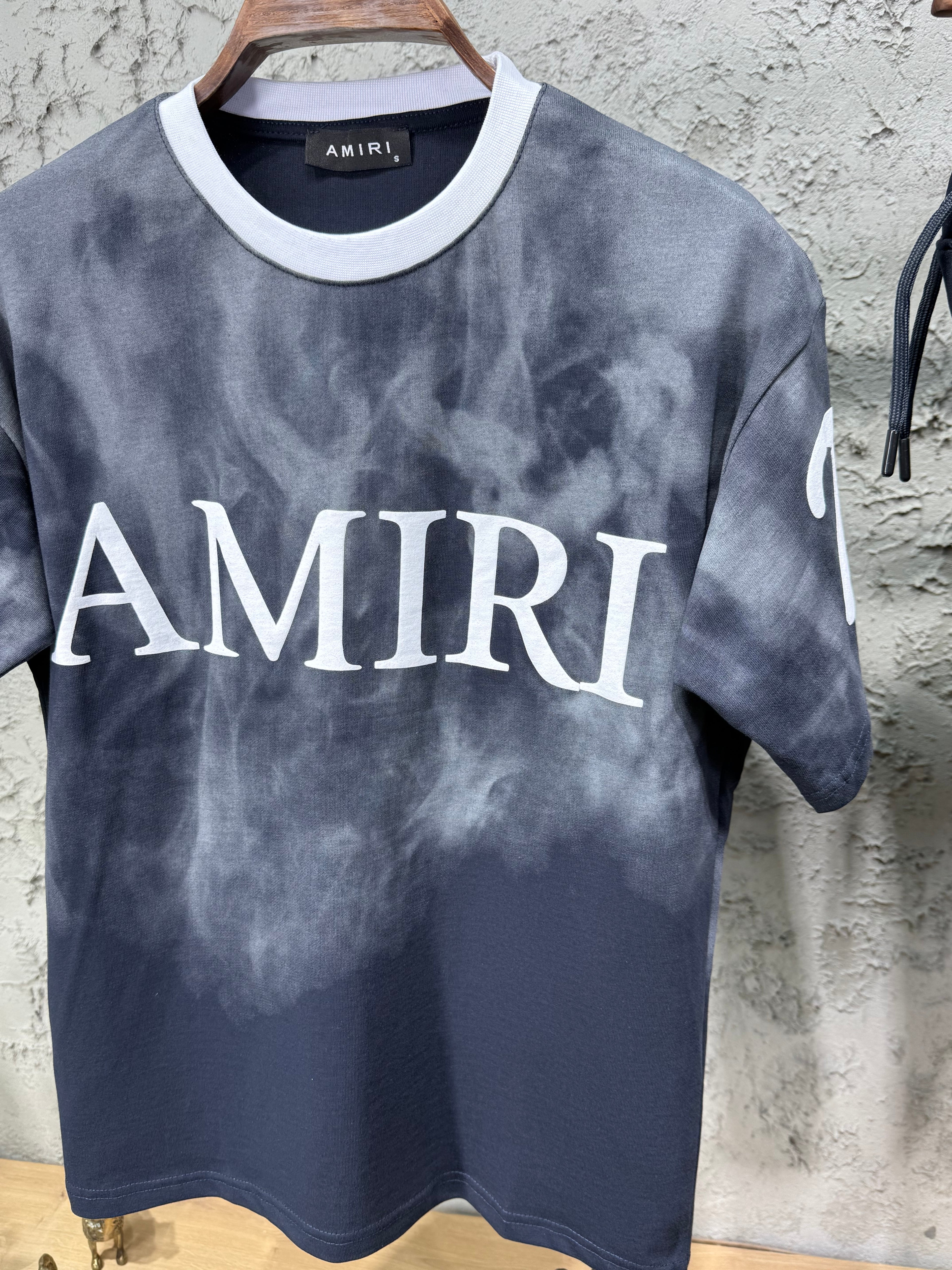 Amiri Yeni Sezon Lacivert T-shirt & Şort Takımı