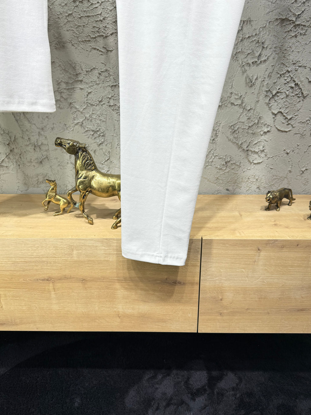 Kenzo Erkek Beyaz Kaplan Baskılı Eşofman Takımı