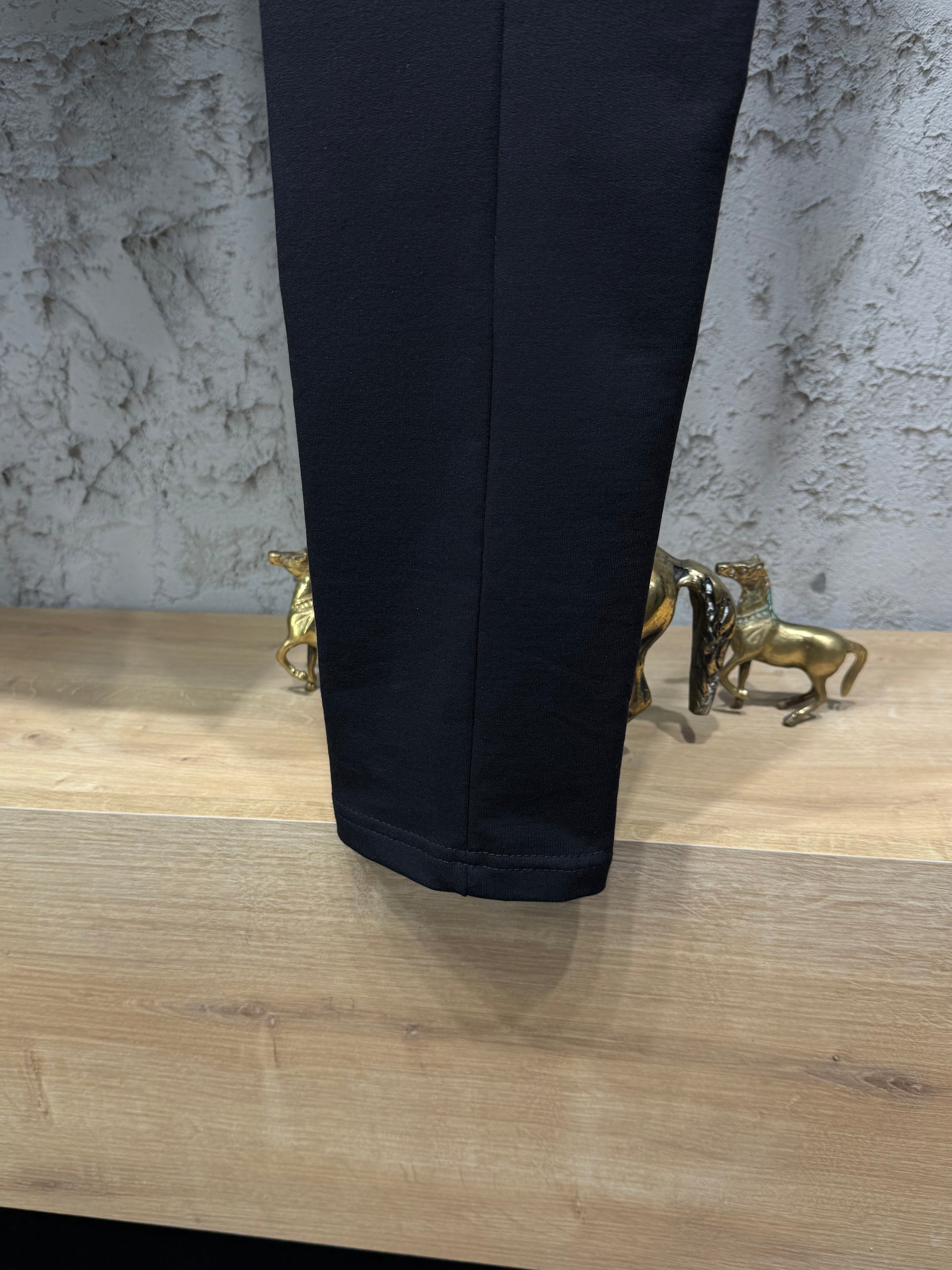 Stone Island Erkek Beyaz T-Shirt & Siyah Kargo Eşofman Takımı