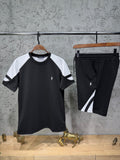Ralph Lauren Logo Siyah T-shirt & Şort Takımı