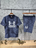 Under Armour Lacivert T-shirt & Şort Takımı