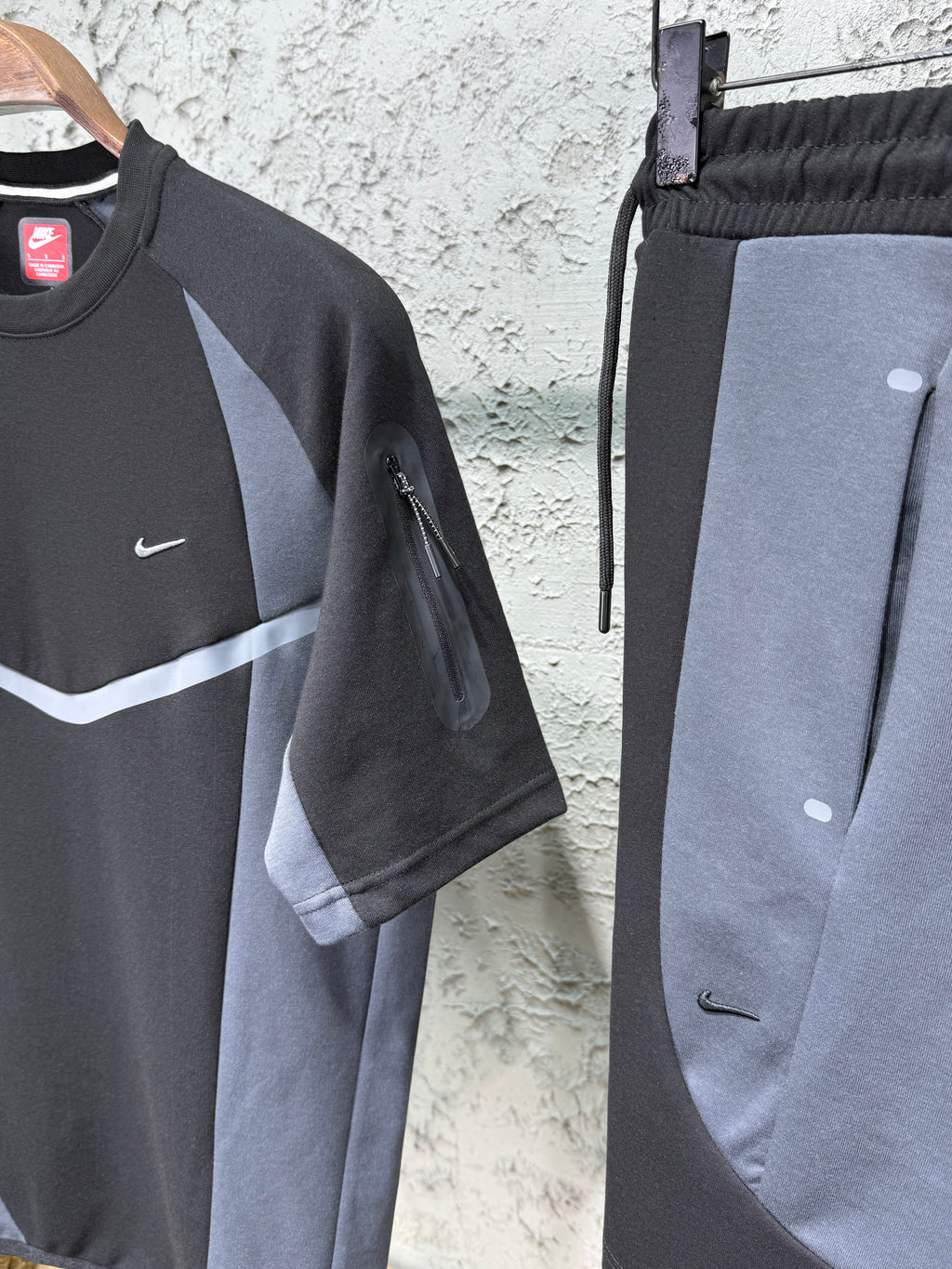 Nike Nocta Siyah-Füme T-shirt & Şort Takımı