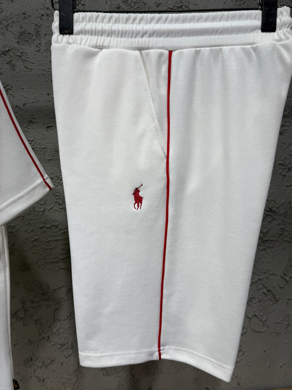 Ralph Lauren Beyaz T-Shirt & Şort Takımı
