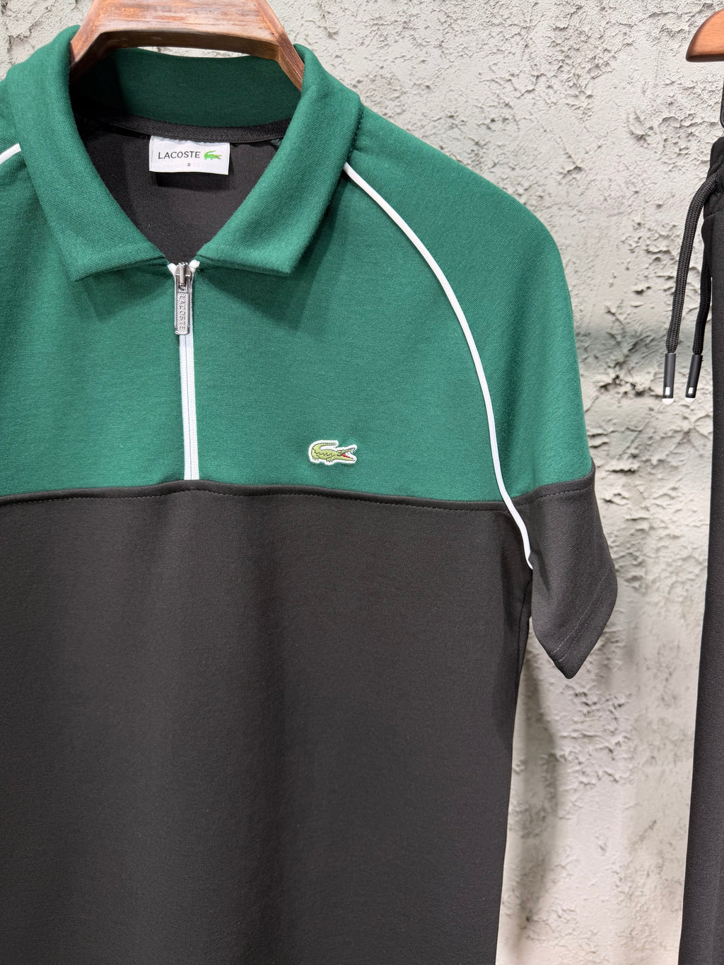 Lacoste Garni Siyah T-shirt & Eşofman Takımı