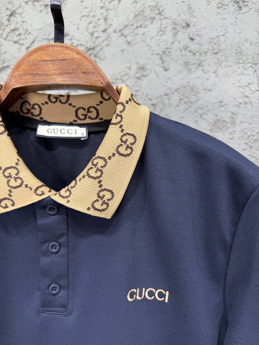 Gucci Örme Yaka Lacivert T-shirt & Eşofman Takımı