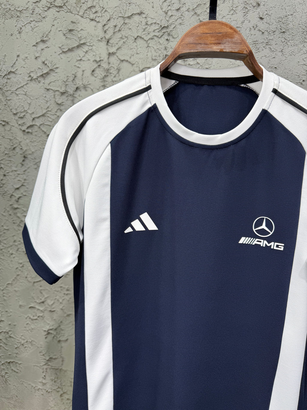 Adidas Mercedes AMG Lacivert T-shirt & Eşofman Takımı