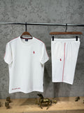 Ralph Lauren Beyaz T-Shirt & Şort Takımı