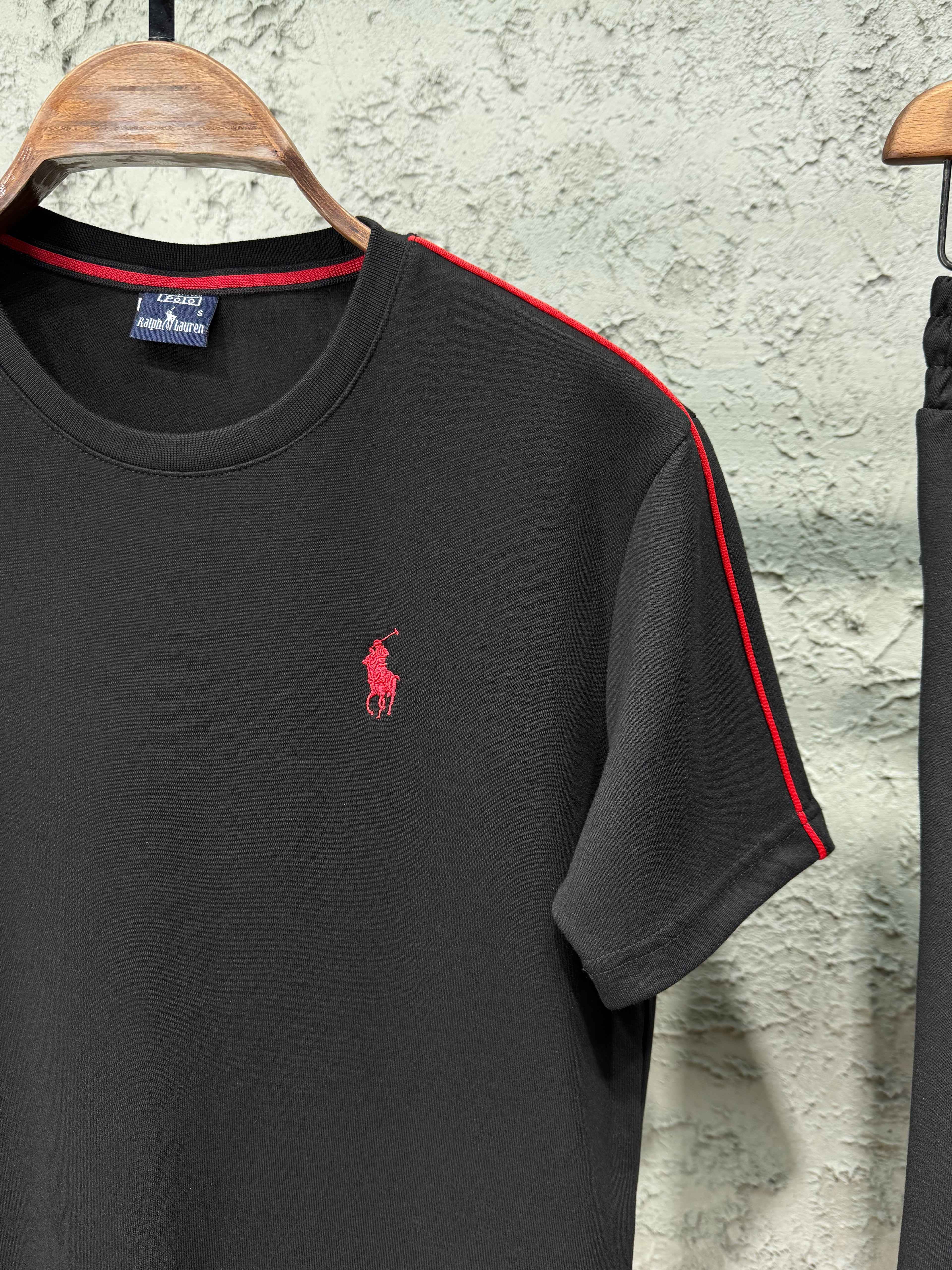 Ralph Lauren Siyah T-Shirt & Şort Takımı