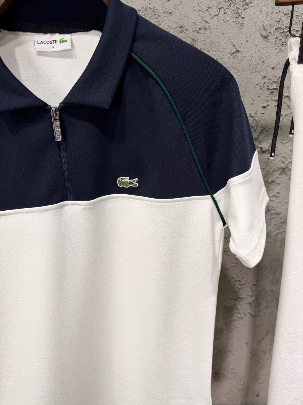 Lacoste Garni Beyaz T-shirt & Eşofman Takımı