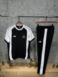 Adidas Mercedes AMG Siyah T-shirt & Eşofman Takımı