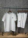 Calvin Klein Beyaz T-shirt & Şort Takımı