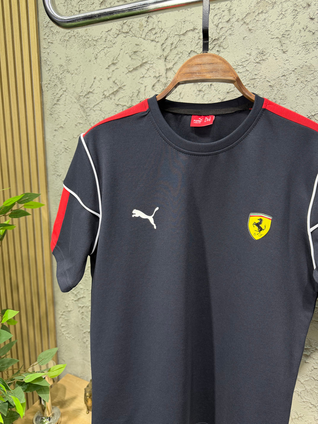 Puma Ferrari Lacivert T-shirt & Eşofman Takımı