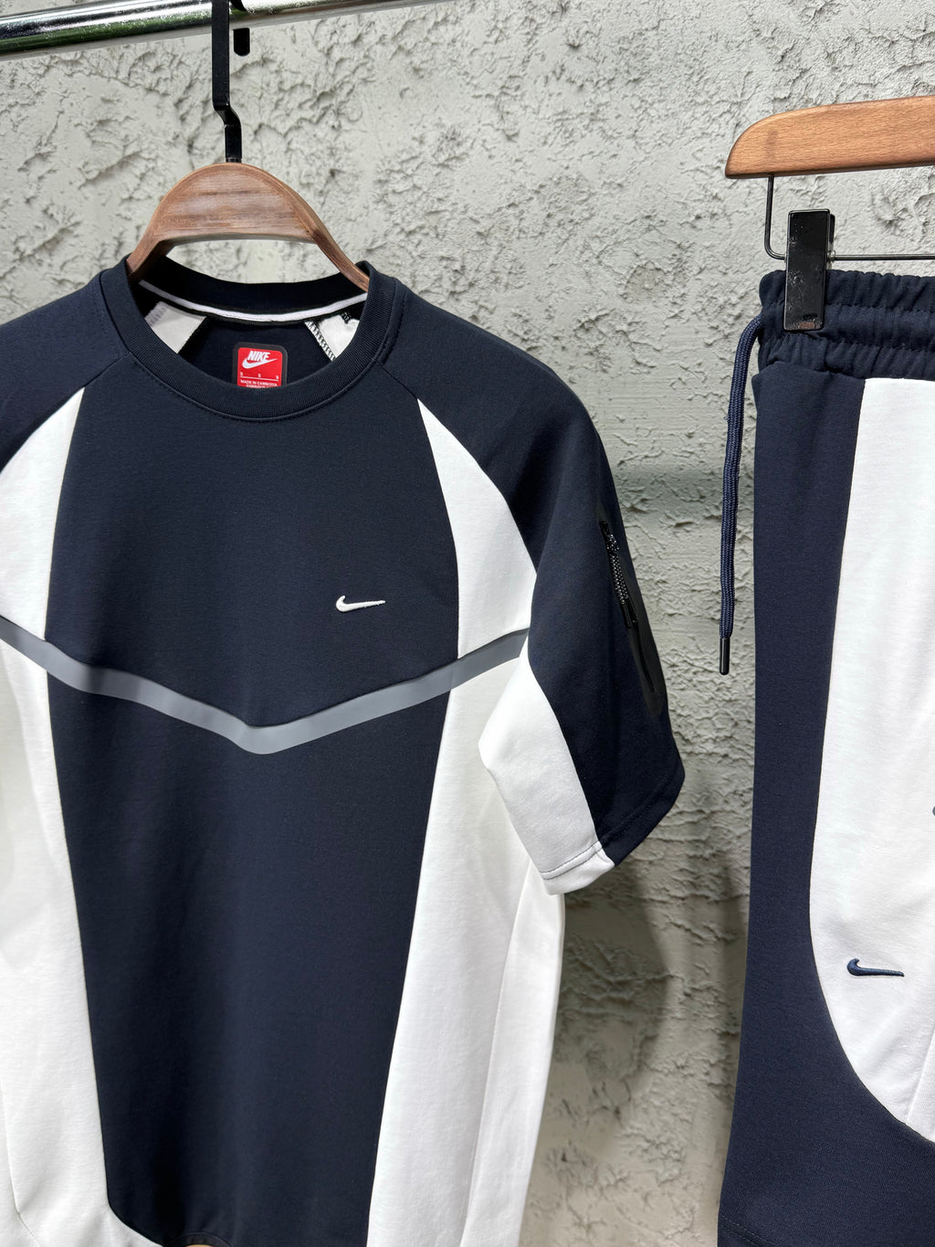 Nike Nocta Beyaz-Laci T-shirt & Şort Takımı