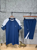 Ralph Lauren Logo Lacivert T-shirt & Şort Takımı