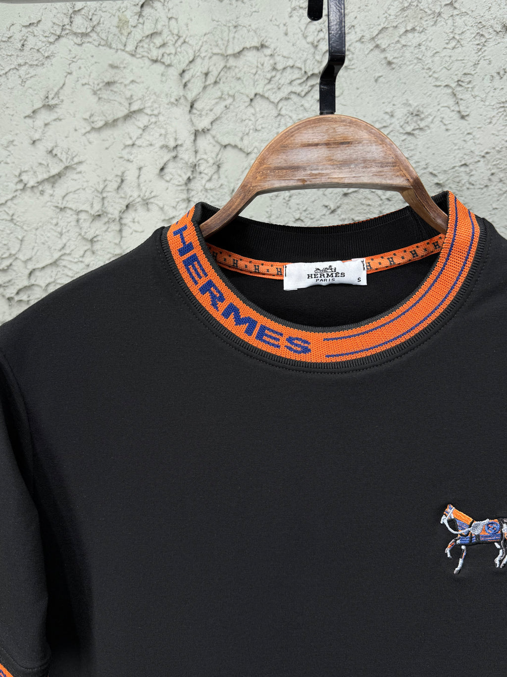 Hermes Erkek Siyah T-Shirt & Siyah Şort Takım